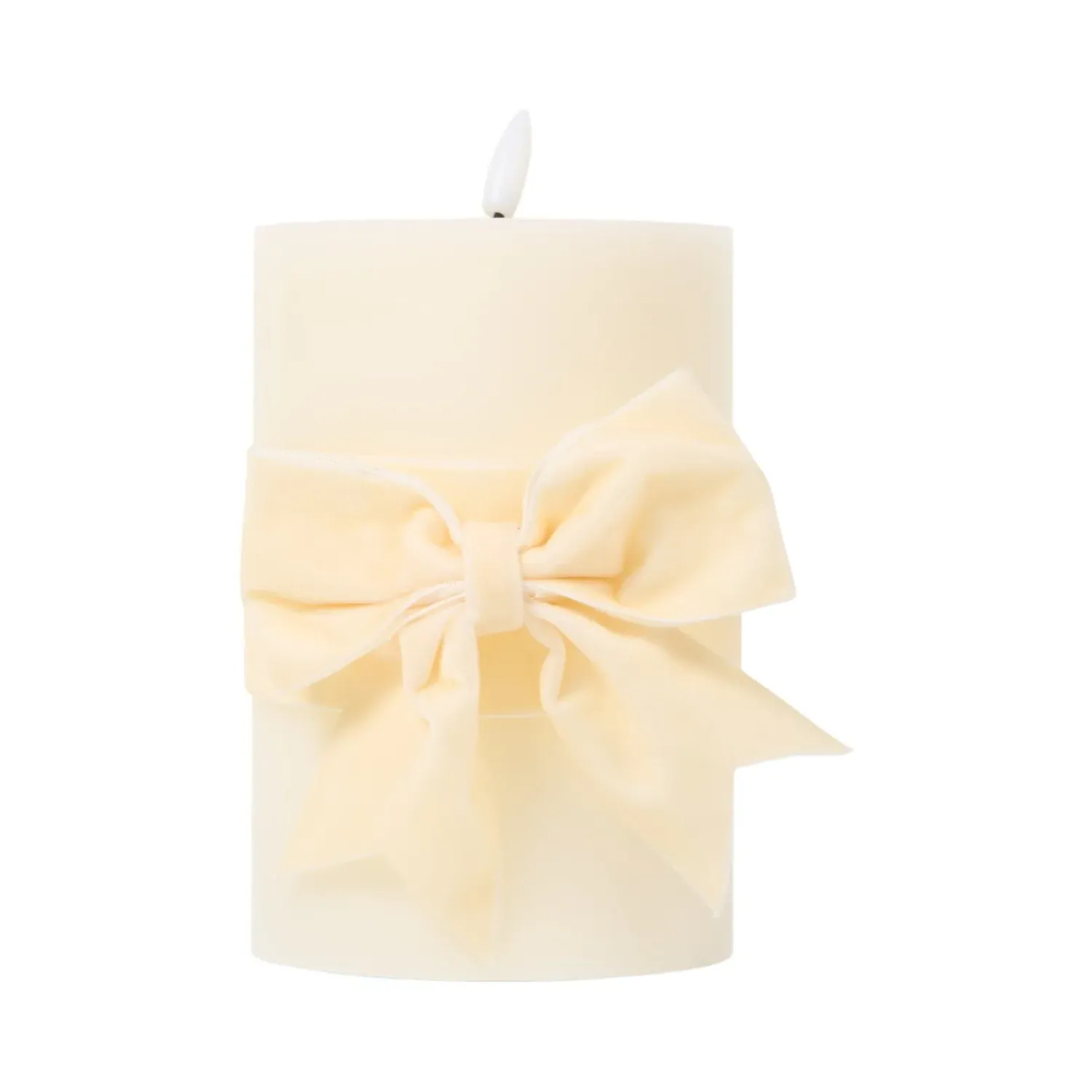 Velvet Bow LED Candle - Assorted Styles