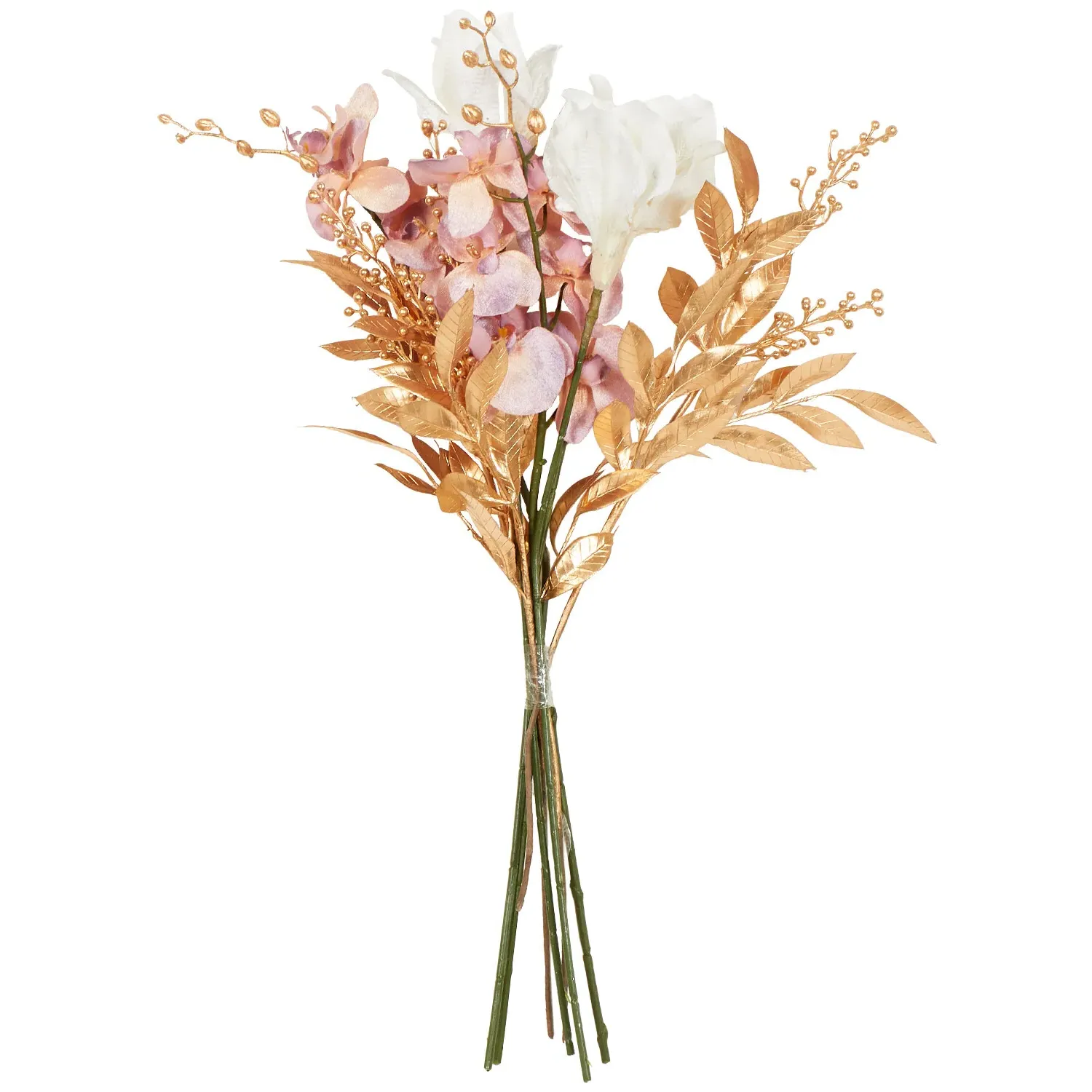 Velvet Lily and Orchid Bouquet - Multicolour