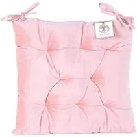 Velvet Seat Pad - Pink Blush