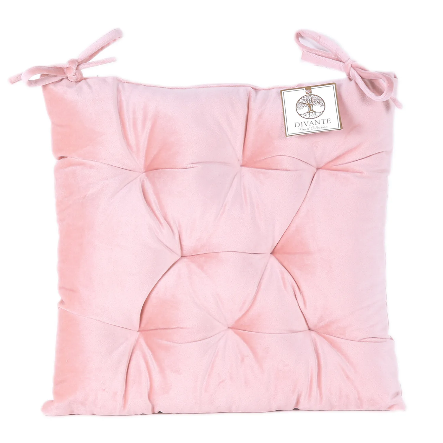 Velvet Seat Pad - Pink Blush image
