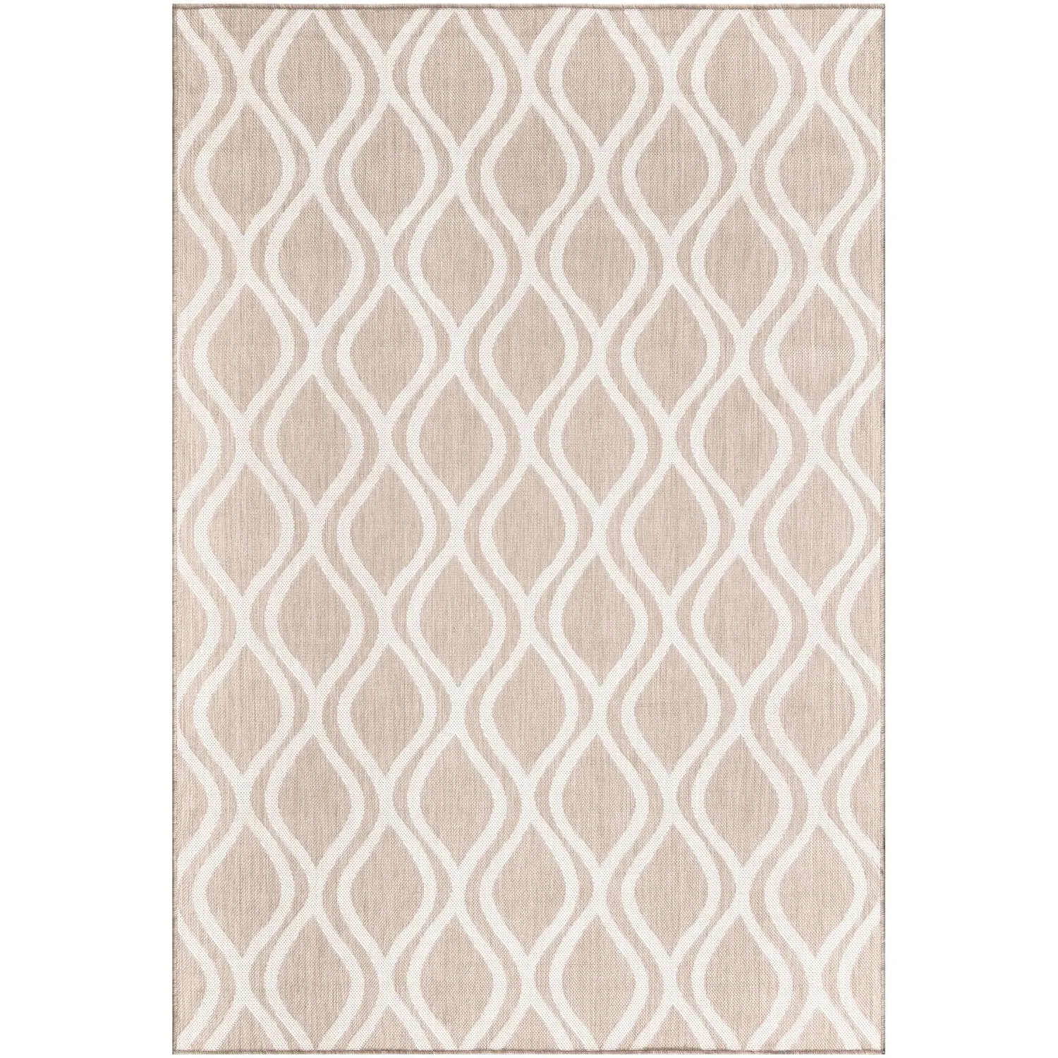 Venice Indoor Outdoor Rug 120cm - Natural