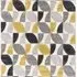 Vera Leaf Pattern Rug - Yellow