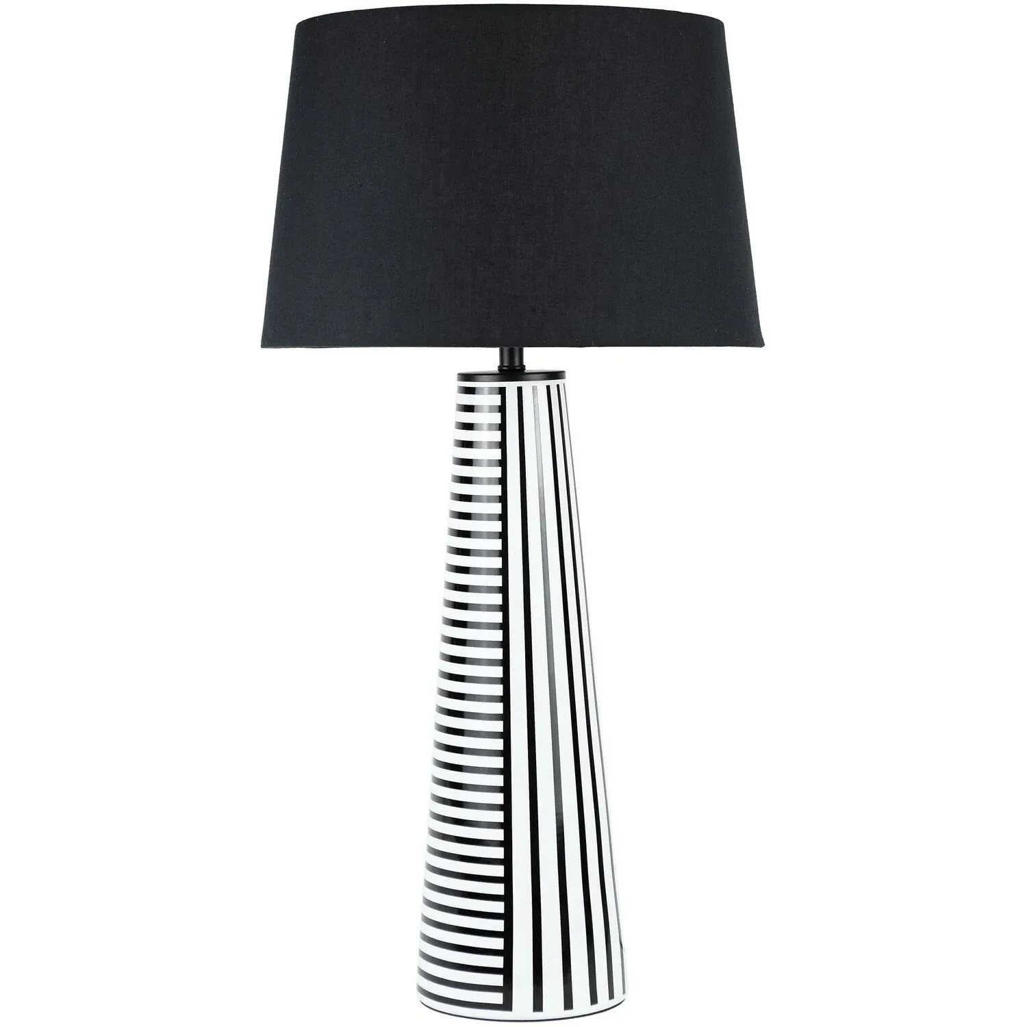 Verena Table Lamp - Black and White image