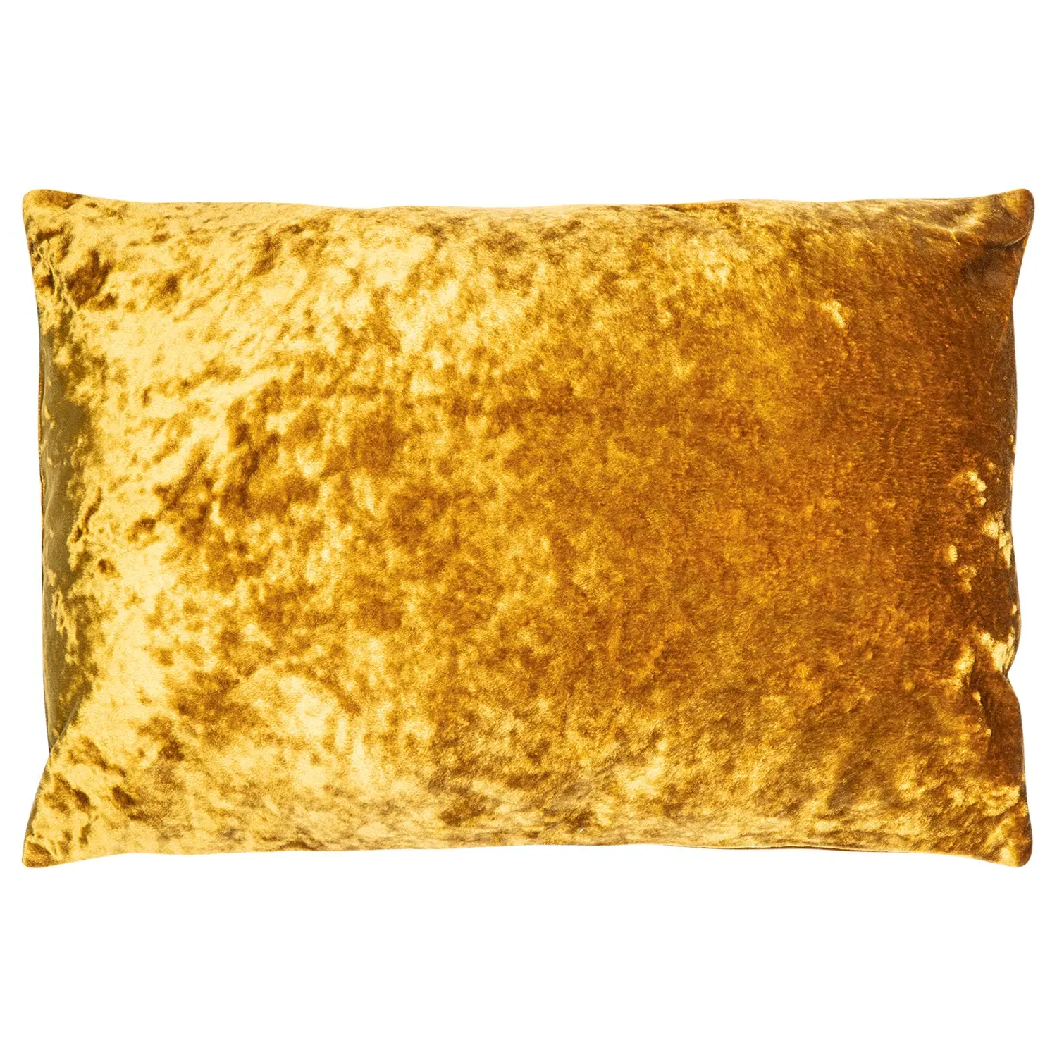 Verona Cushion - Ochre, Velvet