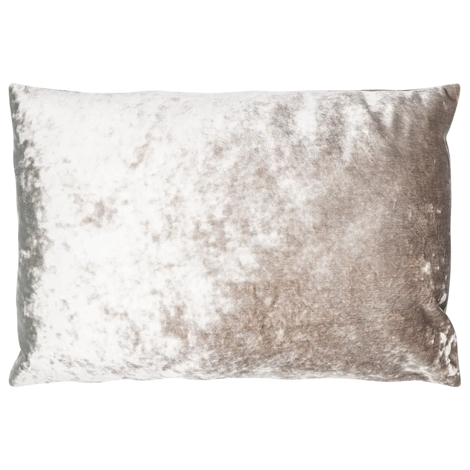 Verona Cushion - Silver, Velvet image