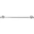 Vicente Towel Rack with Diamante Inset - Chrome