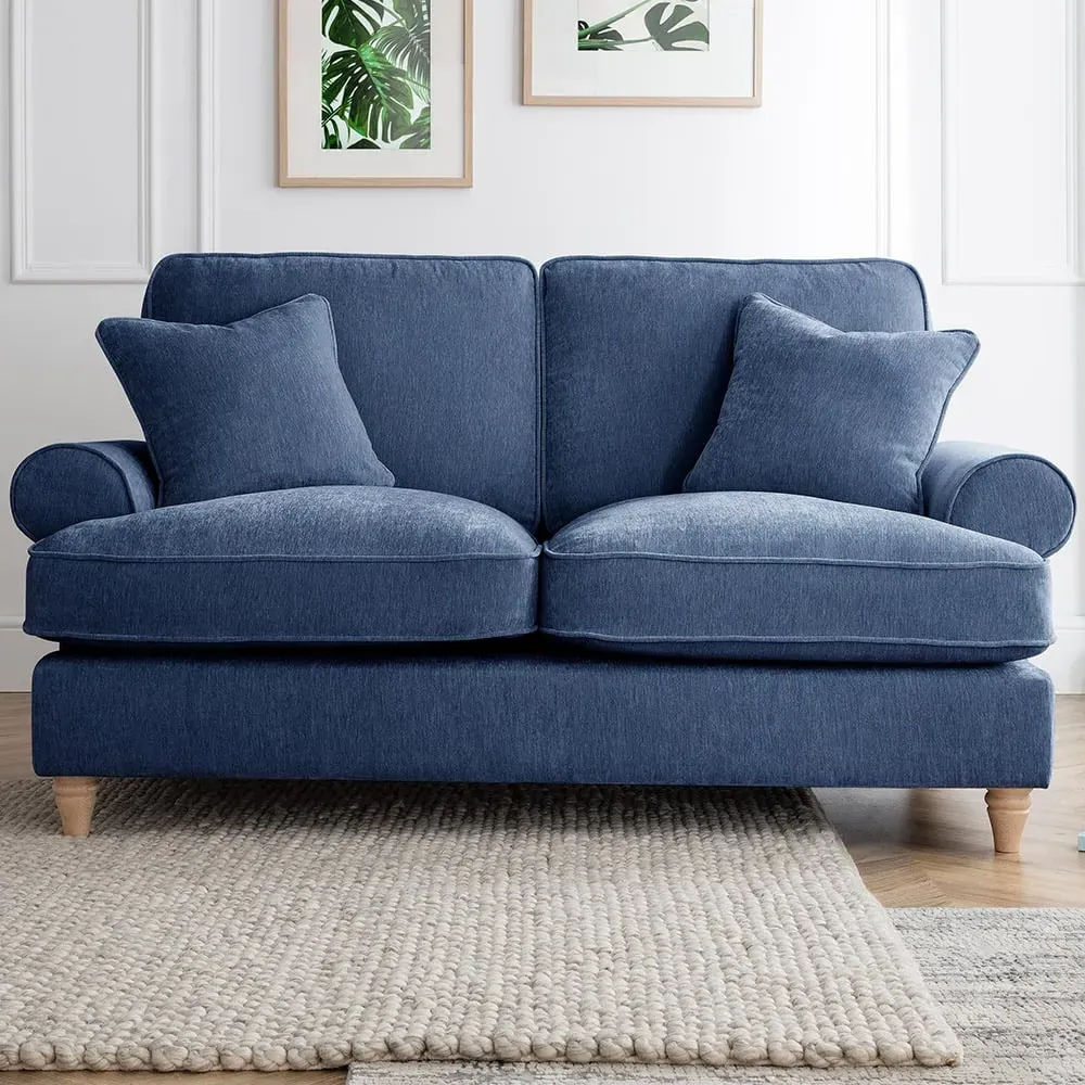 Victoria 2-Seater Sofa - Navy