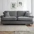 Victoria 3-Seater Sofa - Charcoal