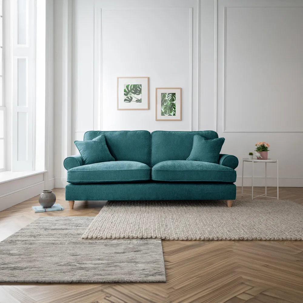 Victoria 3-Seater Sofa - Green