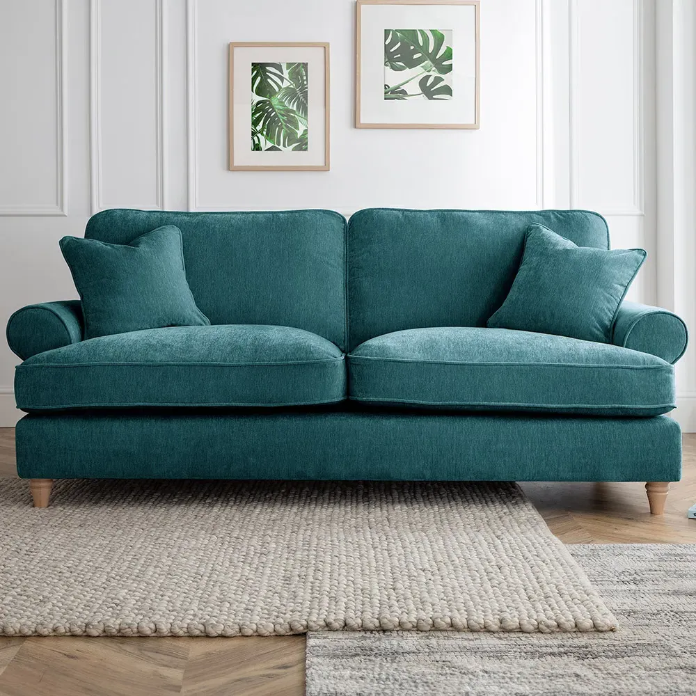 Victoria 3-Seater Sofa - Green