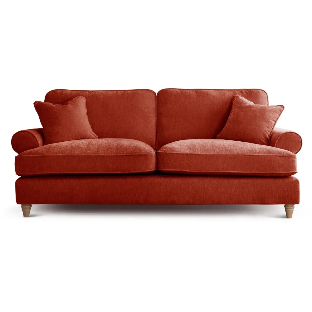 Victoria 3-Seater Sofa - Orange