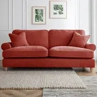 Victoria 3-Seater Sofa - Orange