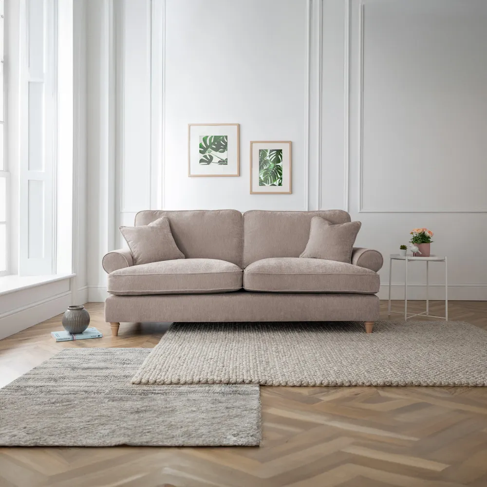 Victoria 3-Seater Sofa - Putty