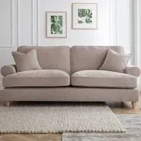 Victoria 3-Seater Sofa - Putty