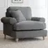 Victoria Armchair - Charcoal