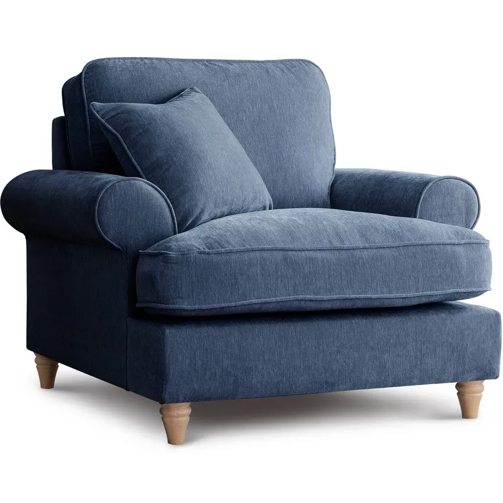 Victoria Armchair - Navy