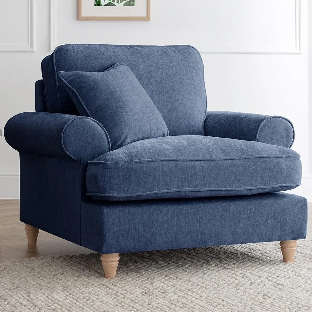 Victoria Armchair - Navy image