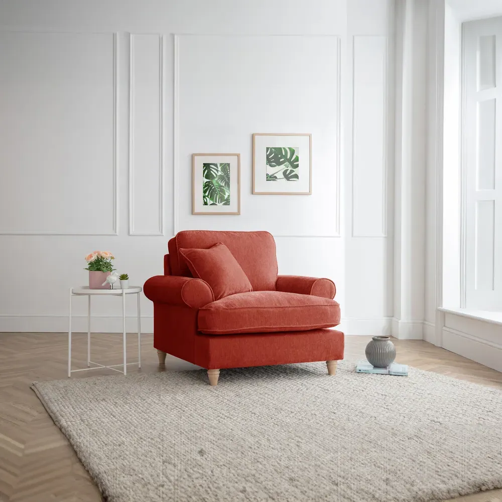 Victoria Armchair - Orange