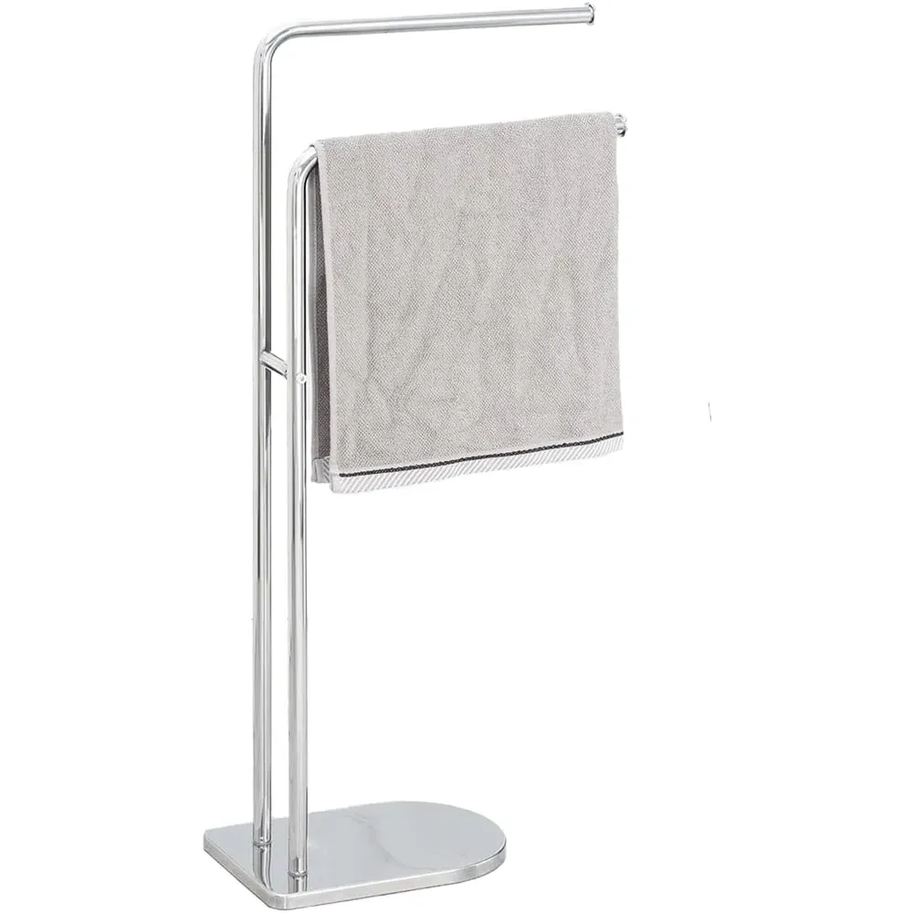 Victoria Double Towel Rail - Silver image