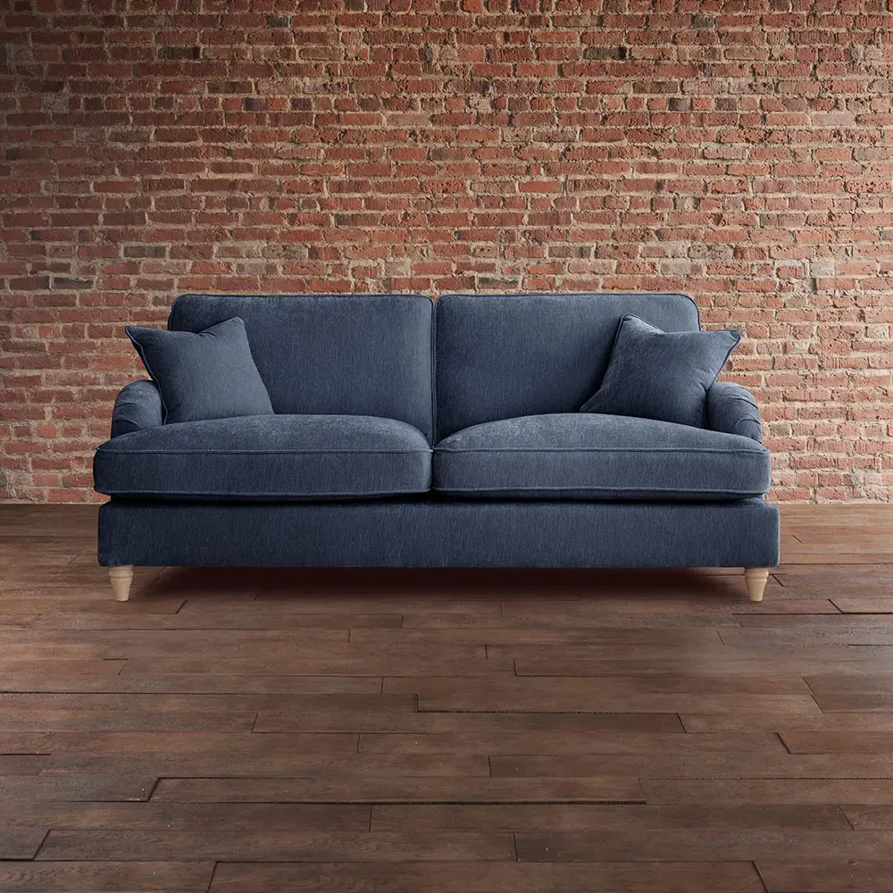 Vienna 3-Seater Sofa - Navy