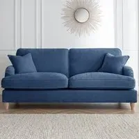 Vienna 3-Seater Sofa - Navy