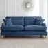 Vienna 3-Seater Sofa - Navy