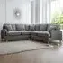 Vienna 5-Seater Corner Sofa - Charcoal