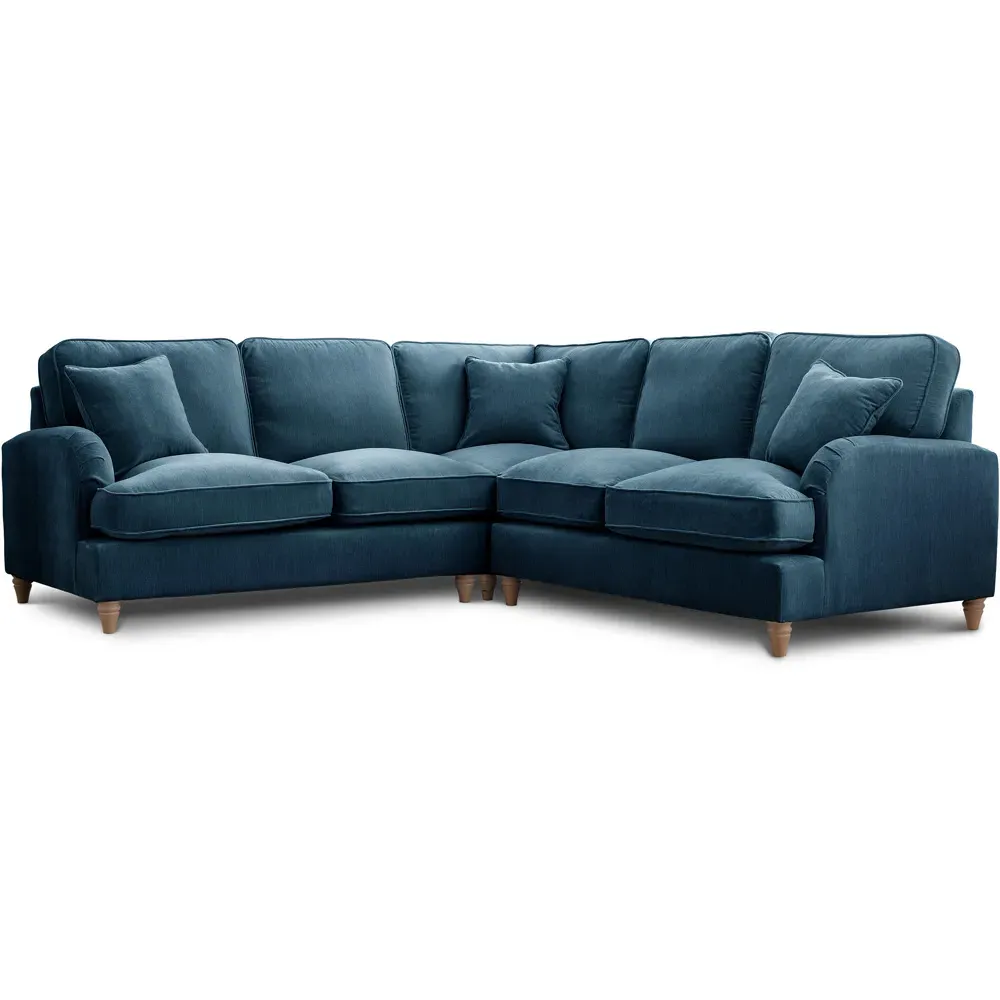 Vienna 5-Seater Corner Sofa - Navy
