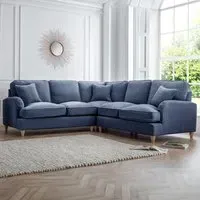 Vienna 5-Seater Corner Sofa - Navy