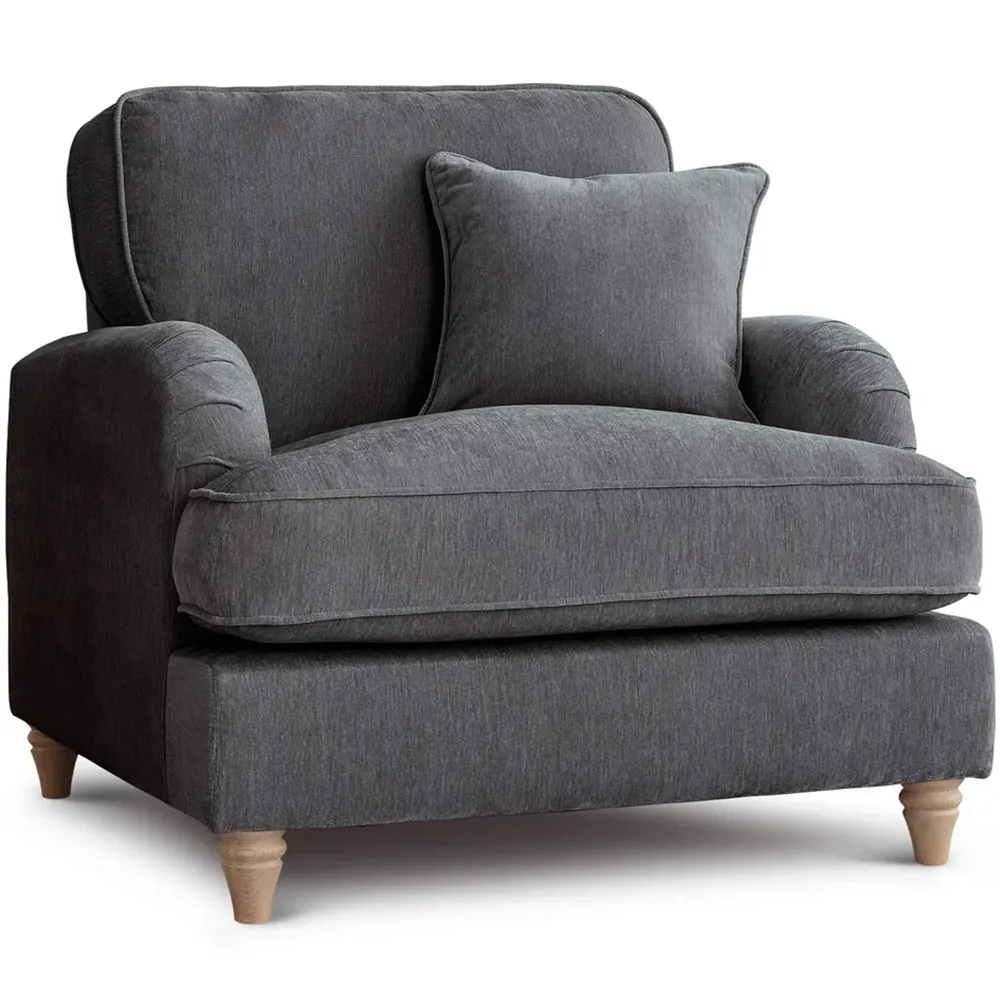 Vienna Armchair - Charcoal