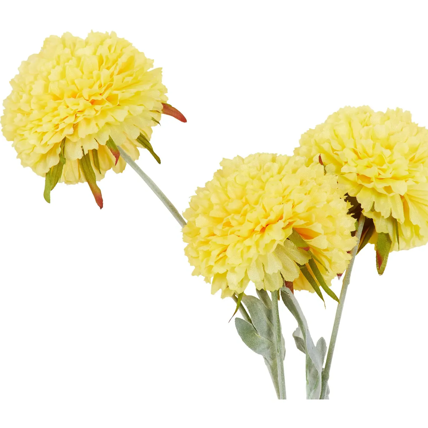 Vintage Artificial Stem - Yellow, Orange