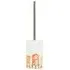 Vintage Beach Hut Toilet Brush Holder - White