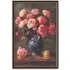 Vintage Floral Framed Wall Art - Pink