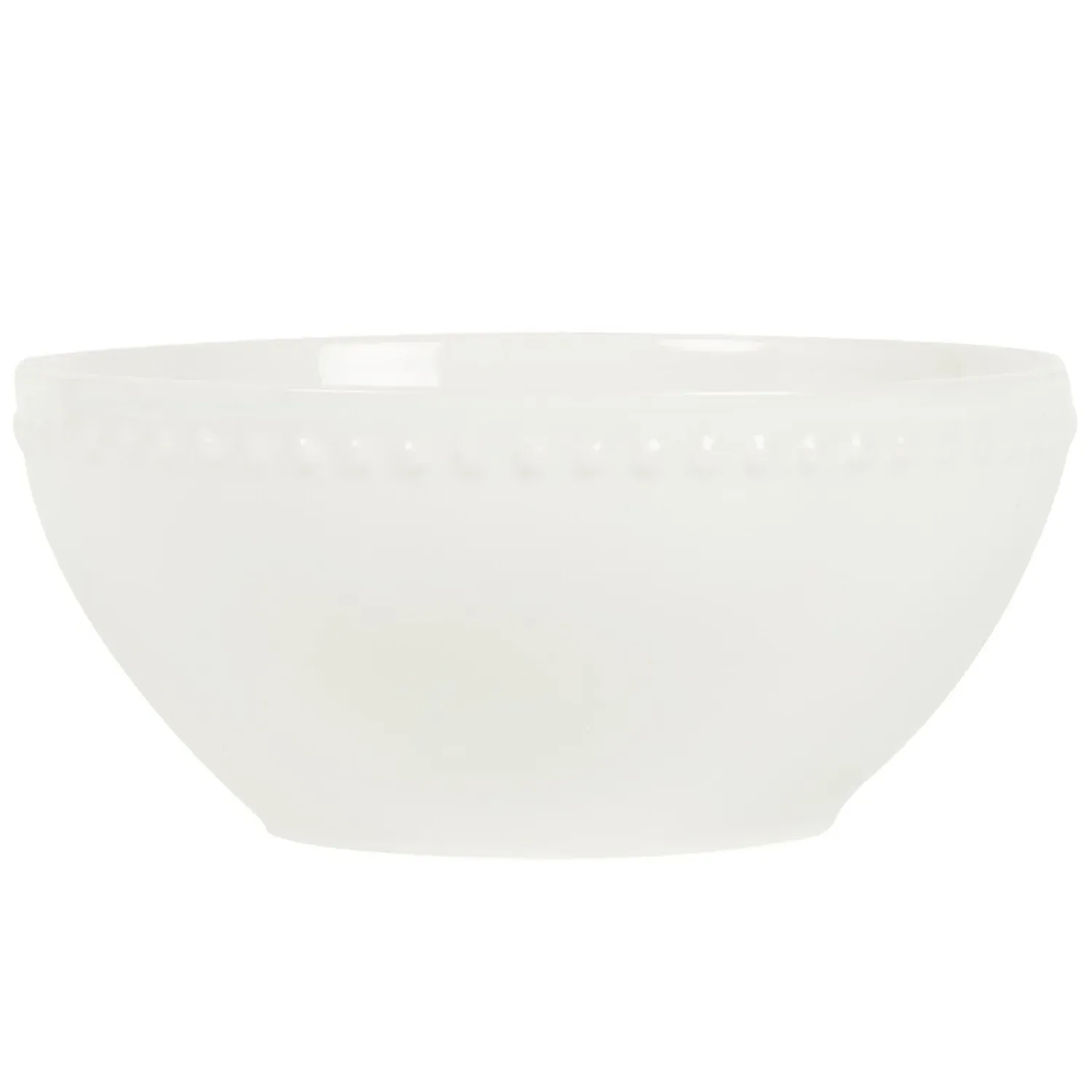 Vintage Pearl Cereal Bowl - White image
