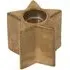 Vintage Star Tealight Holder - Gold