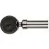 Vogue 120-210cm Extendable Curtain Pole - Pewter