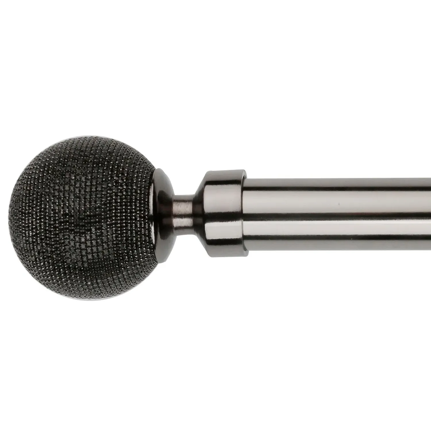 Vogue 170-300cm Extendable Curtain Pole - Pewter