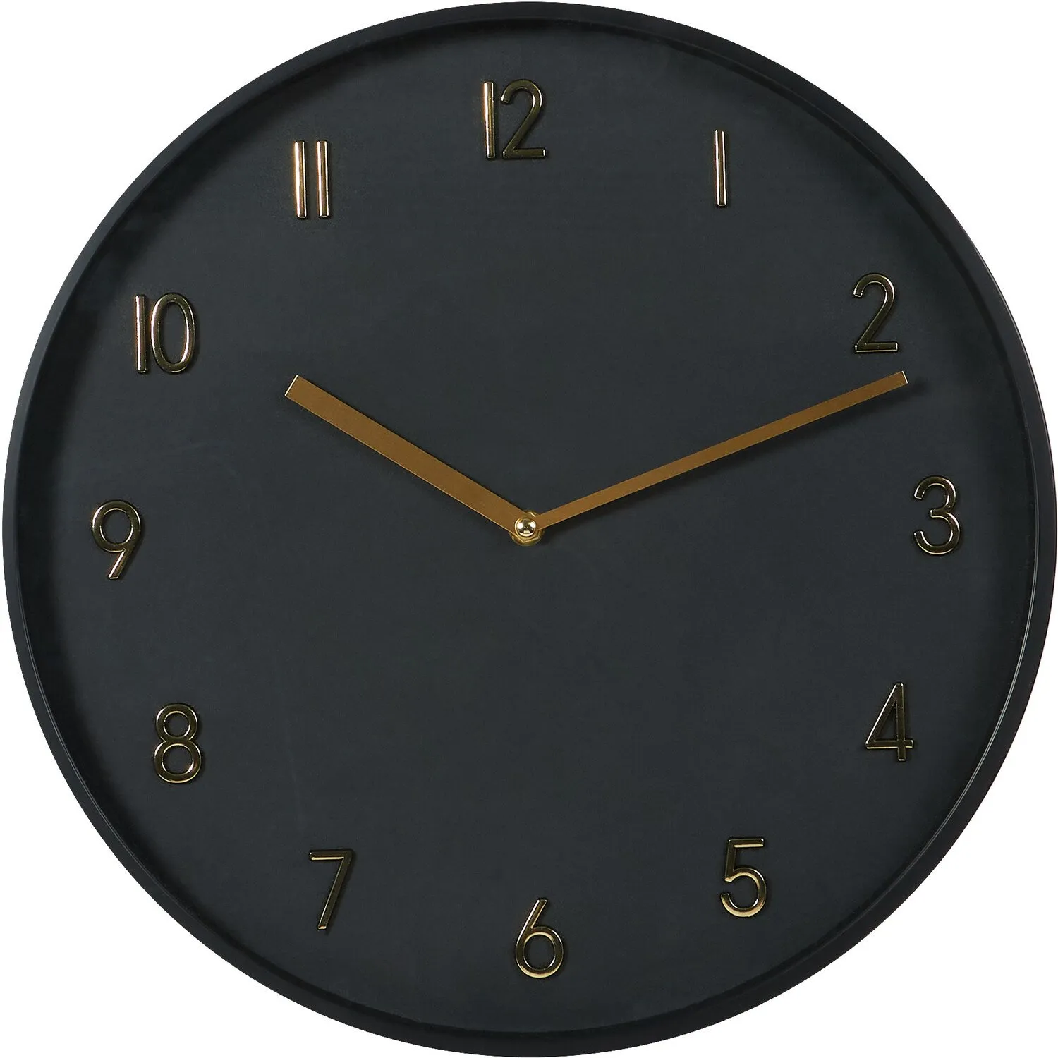 Wall Clock - Black, Gold image