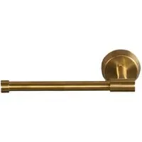 Wall Mounted Toilet Roll Holder - Brushed Gold
