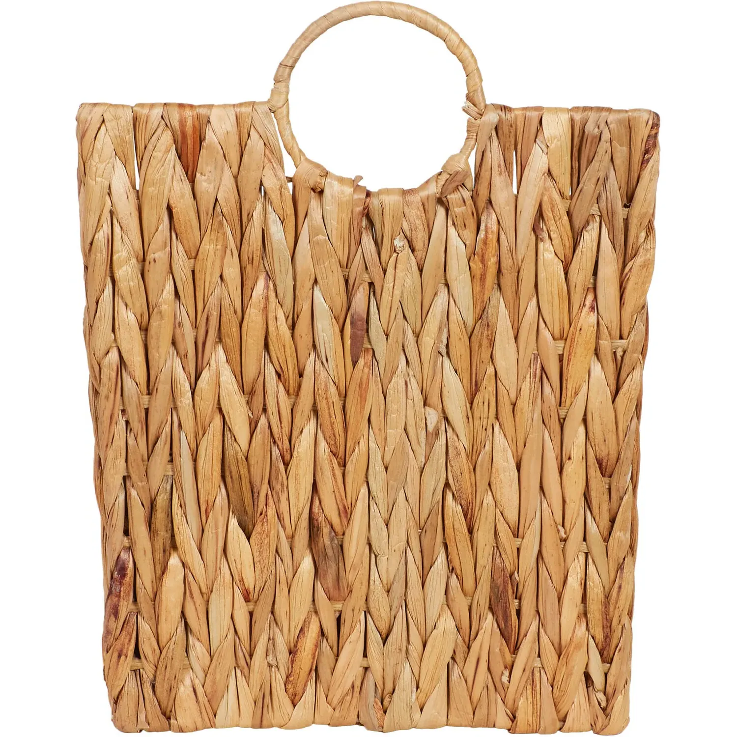 Water Hyacinth Handle Basket - Neutral