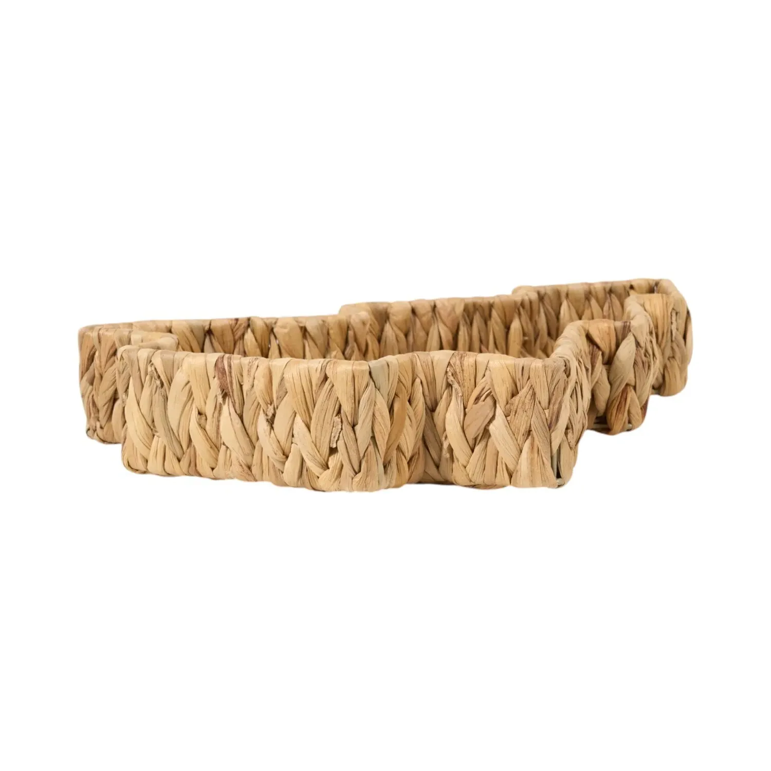 Water Hyacinth Tree Tray - Natural