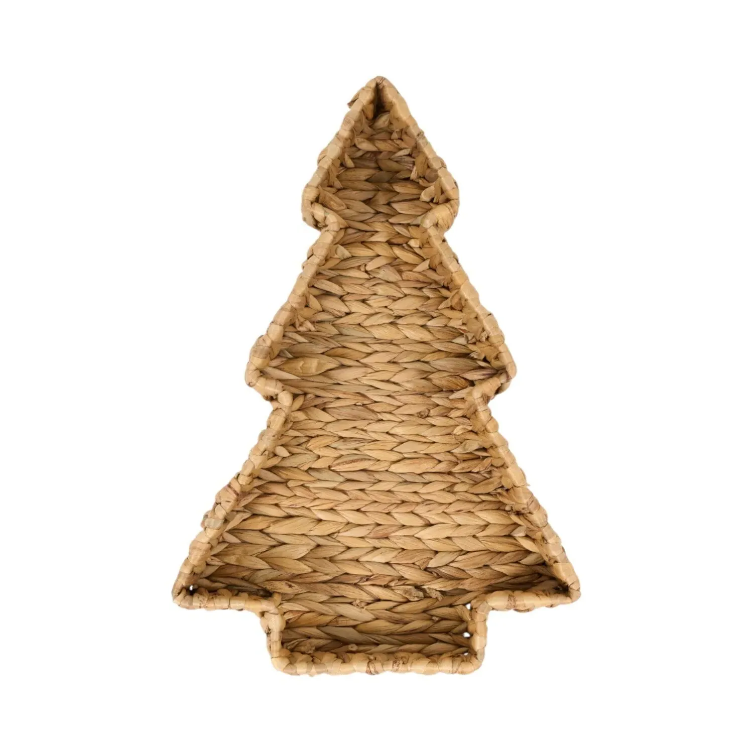 Water Hyacinth Tree Tray - Natural