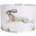 Watercolour Hopping Rabbit Lamp Shade