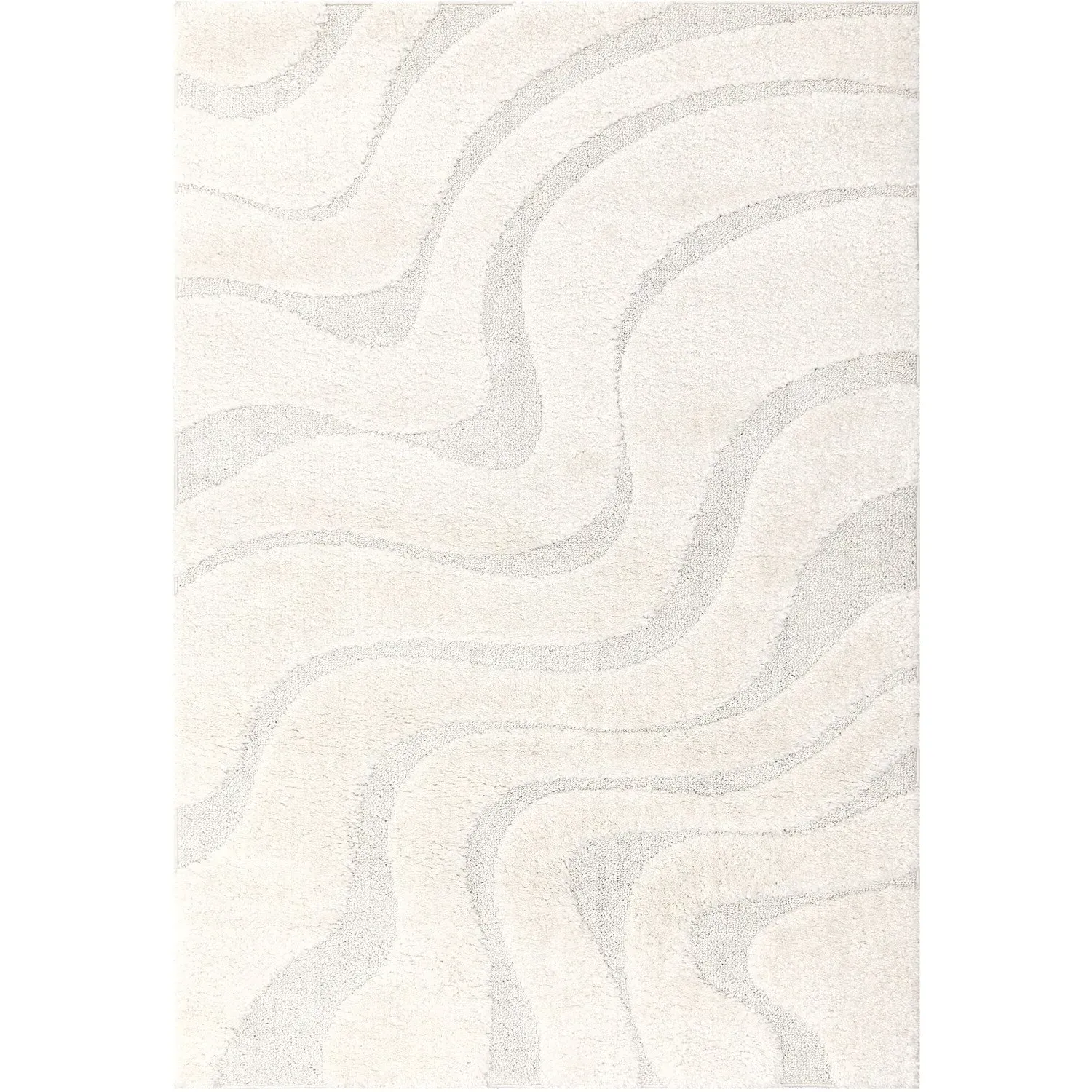 Wave Soft Rug 120x170cm - Cream