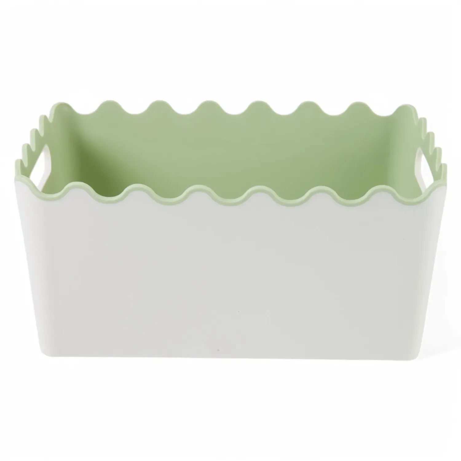 Wave Storage Basket - Green