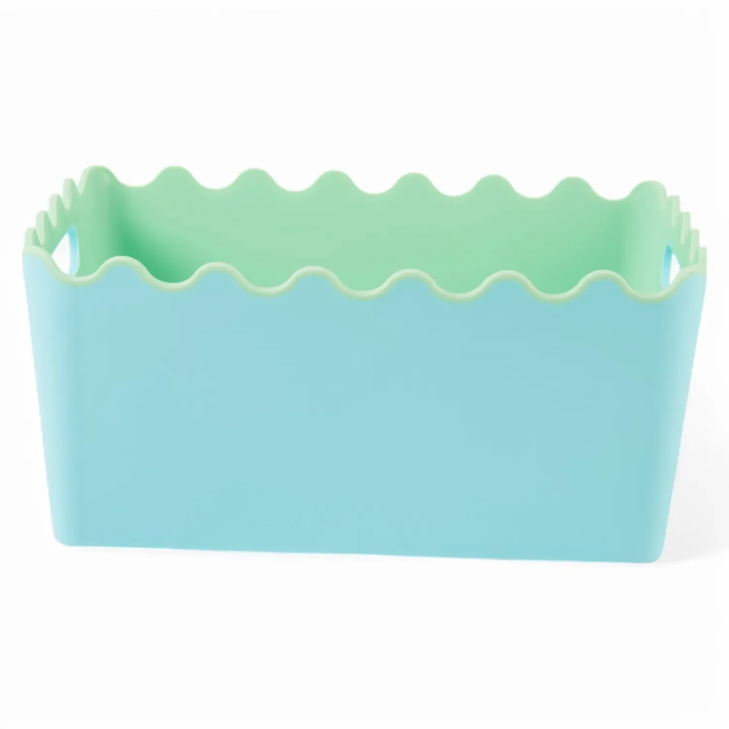 Wave Storage Basket - Green