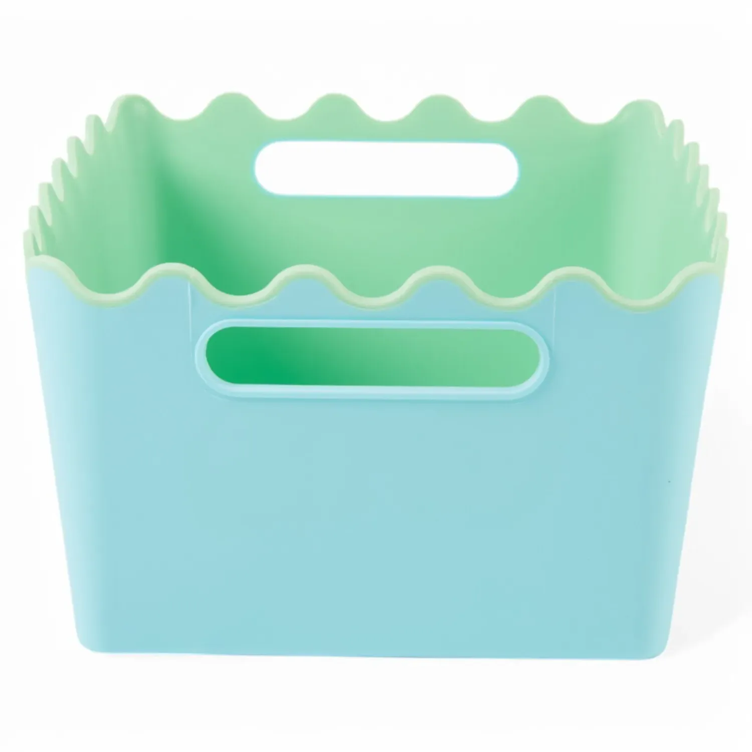 Wave Storage Basket - Green
