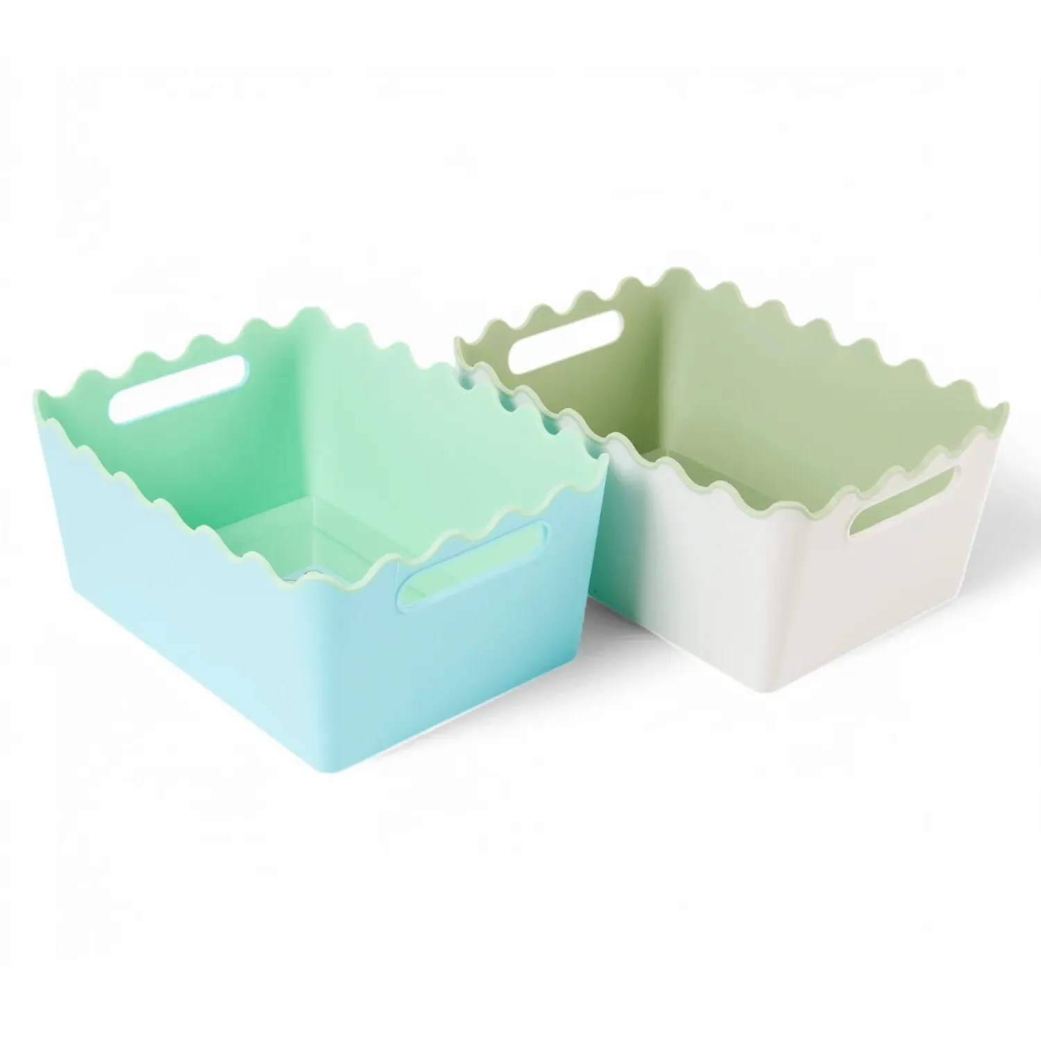 Wave Storage Basket - Green image