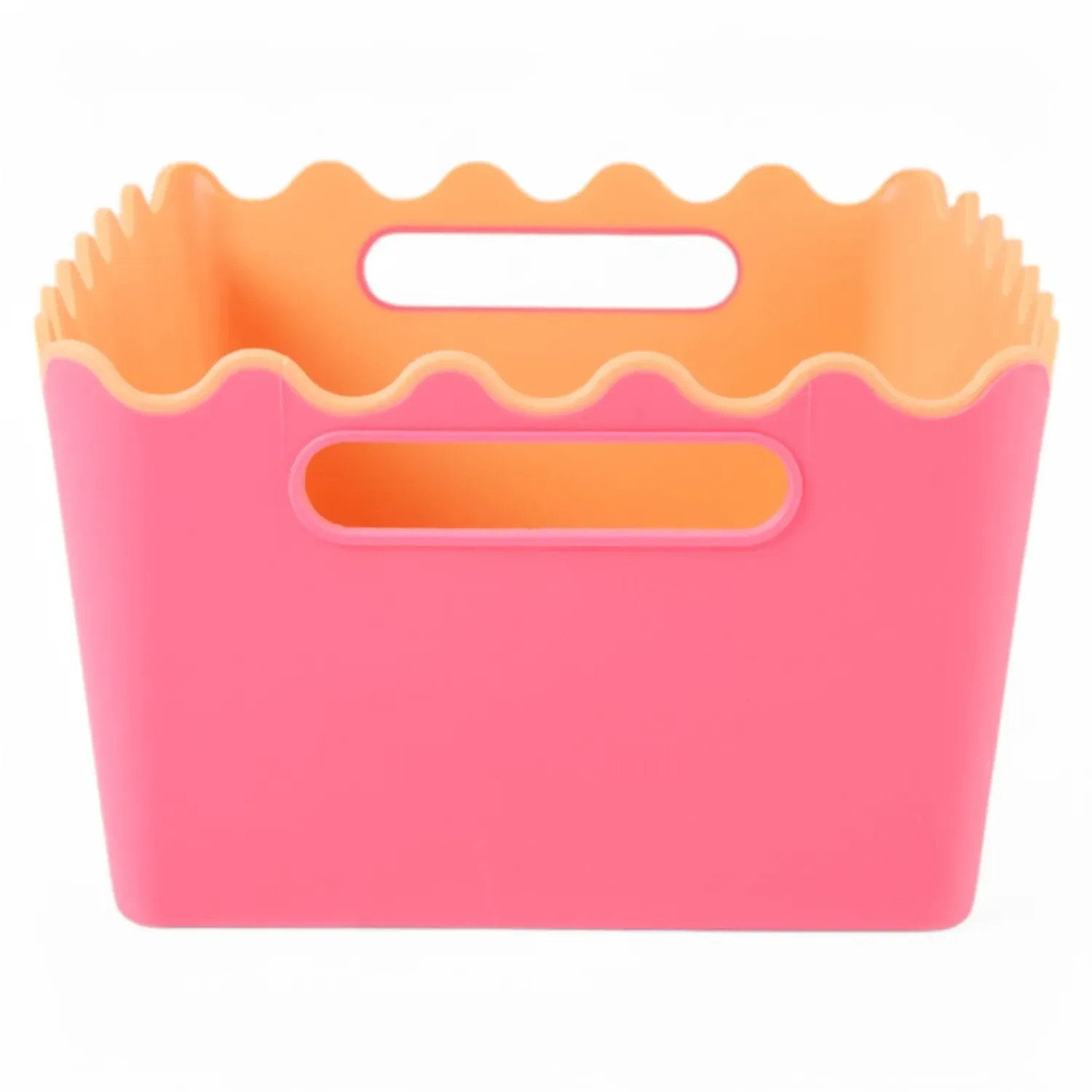 Wave Storage Basket - Pink