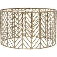 Weaved Pendant Shade - Champagne